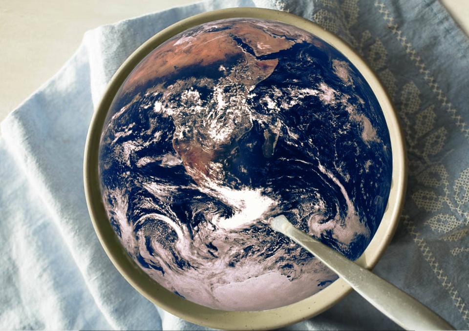 cup of planet earth
